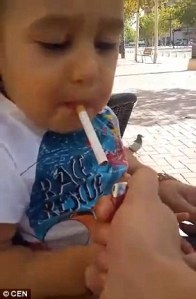 Smoking child